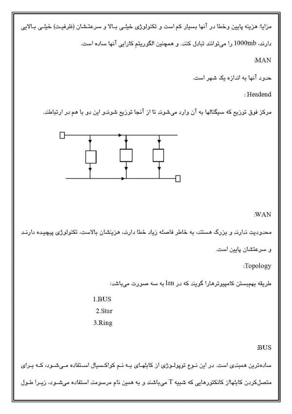 جزوه شبکه های کامپیوتری و امنیت شبکه