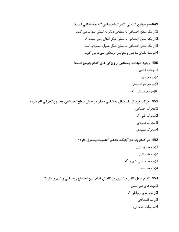 منابع آزمون دبیری مطالعات اجتماعی
